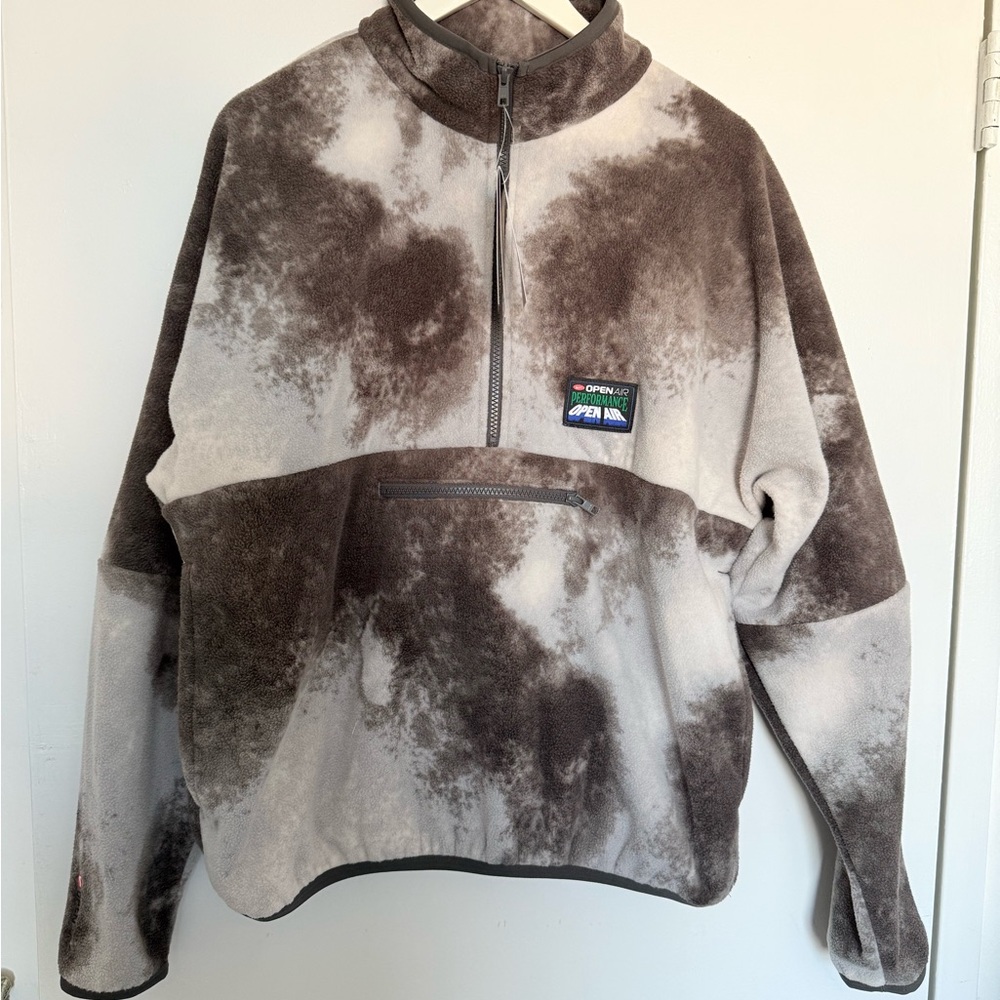 Nike Club 1/2-Zip Pullover Long-Sleeve Top Size S